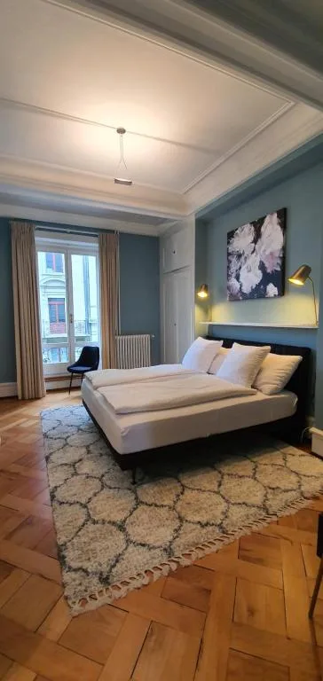 Bedroom at Belle Epoque Luzern