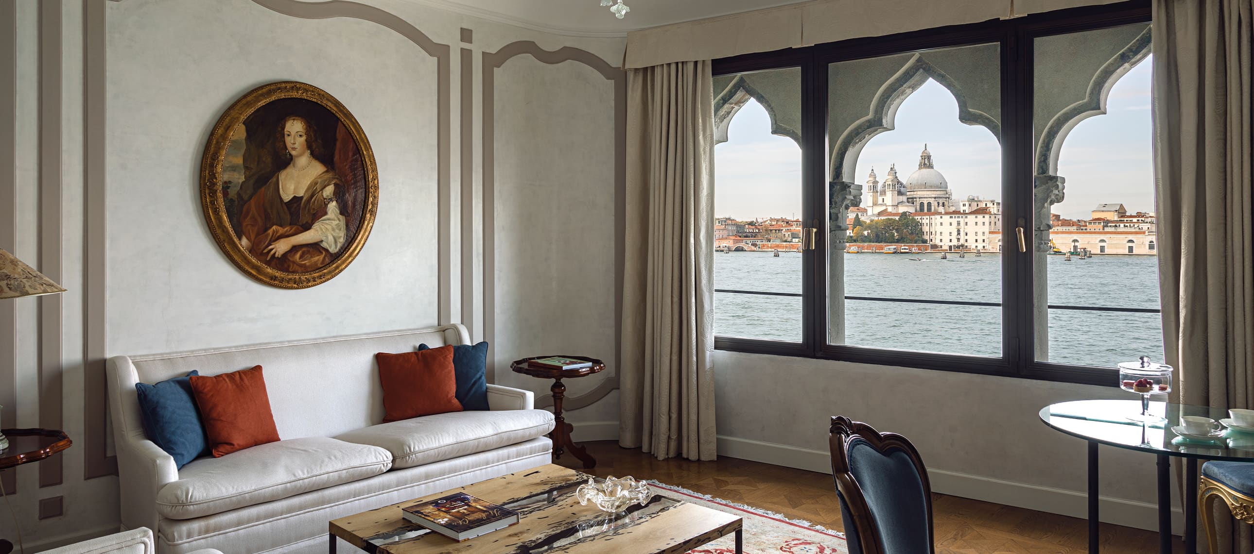 Exact St Mark's View Suite salon at Hotel Cipriani