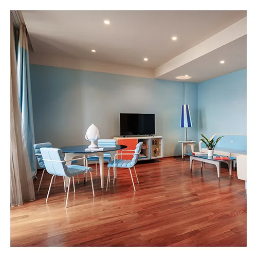 Living area in the Executive Suite at JR Hotels Grande Albergo delle Nazioni