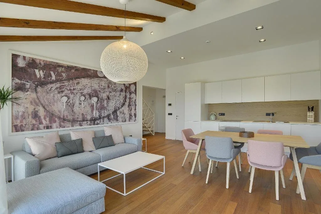 Living area at Residence Rovinj
