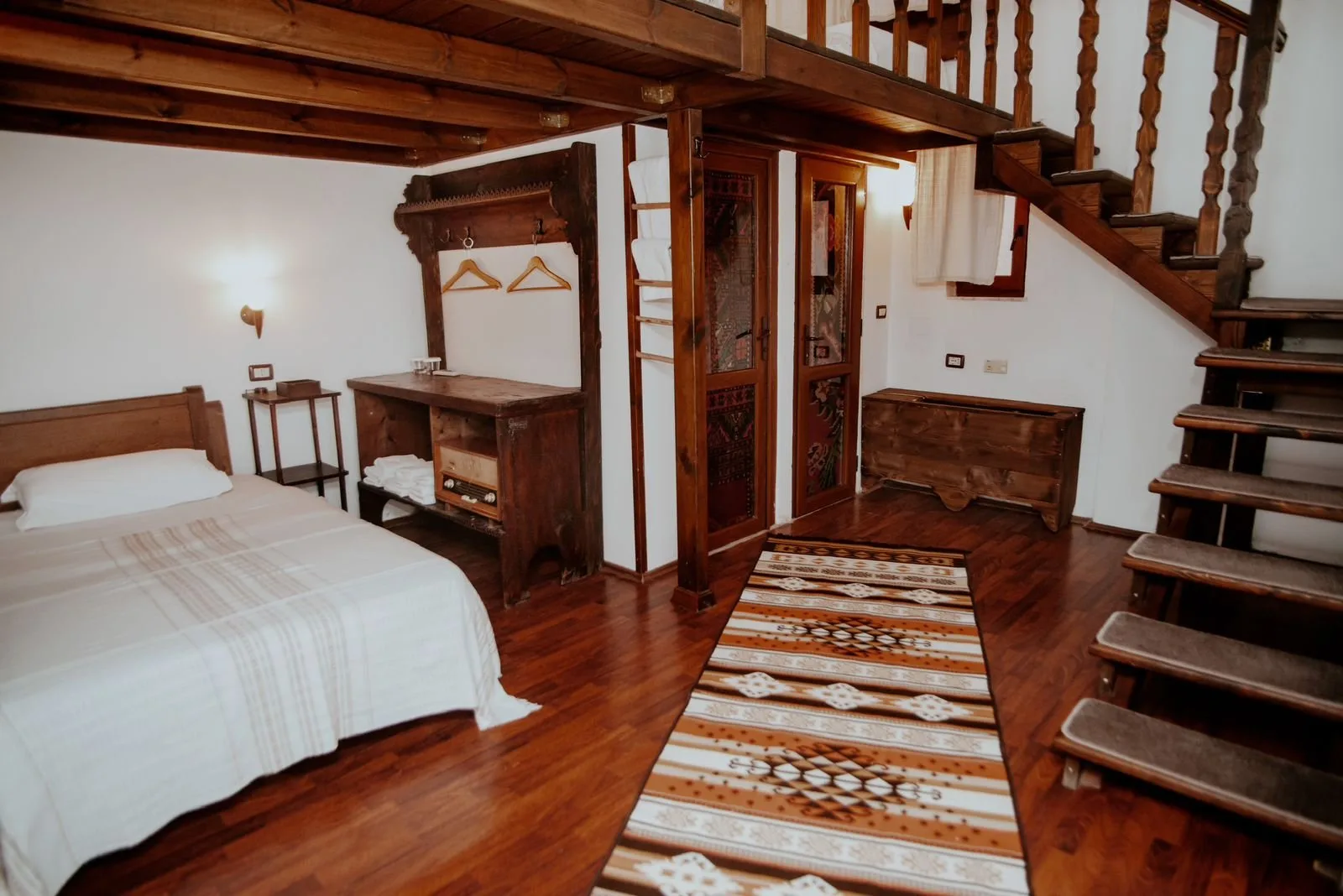 Family Room with internal stairs at Tradita Geg & Tosk