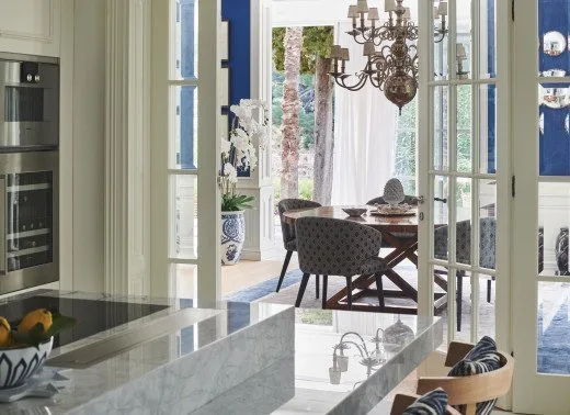 Private dining room at Villa Hygeia
